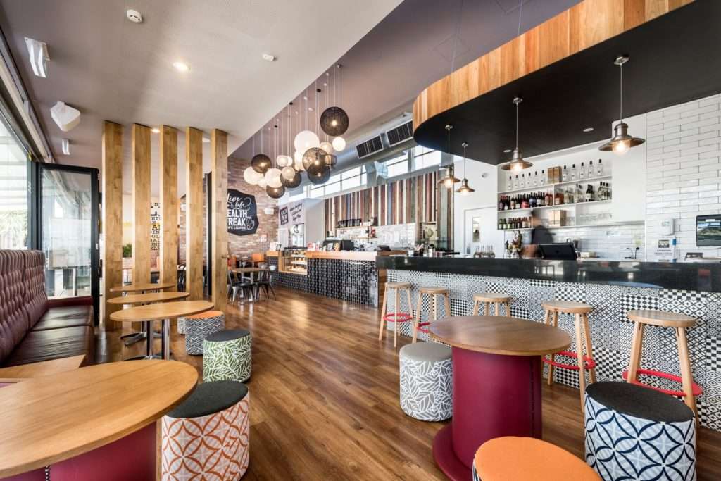 Cafe fit-out in Perth